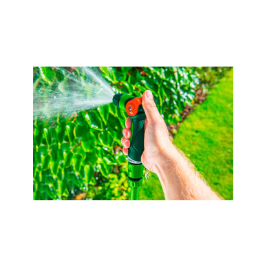 Nykščiu valdomas reguliuojamas purkštukas 1 Nykščiu valdomas reguliuojamas purkštukas 1