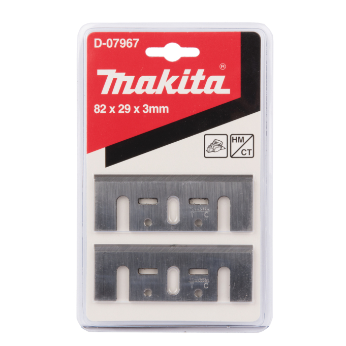 Obliavimo peilių pora Makita D-07967, 82MM HM 1902 1923H 1 Obliavimo peilių pora Makita D-07967, 82MM HM 1902 1923H 1