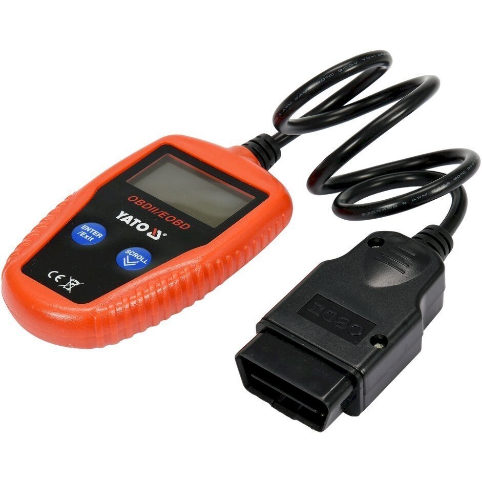 OBD II (EOBD) gedimų kodo skaitytuvas (YT-72977)