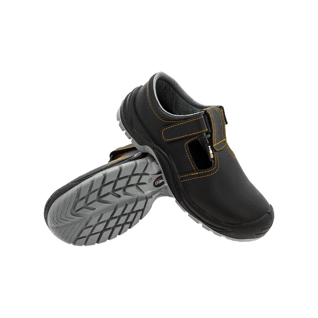 Odinės basutės S1 FO, plienine nosimi, dydis 40 6