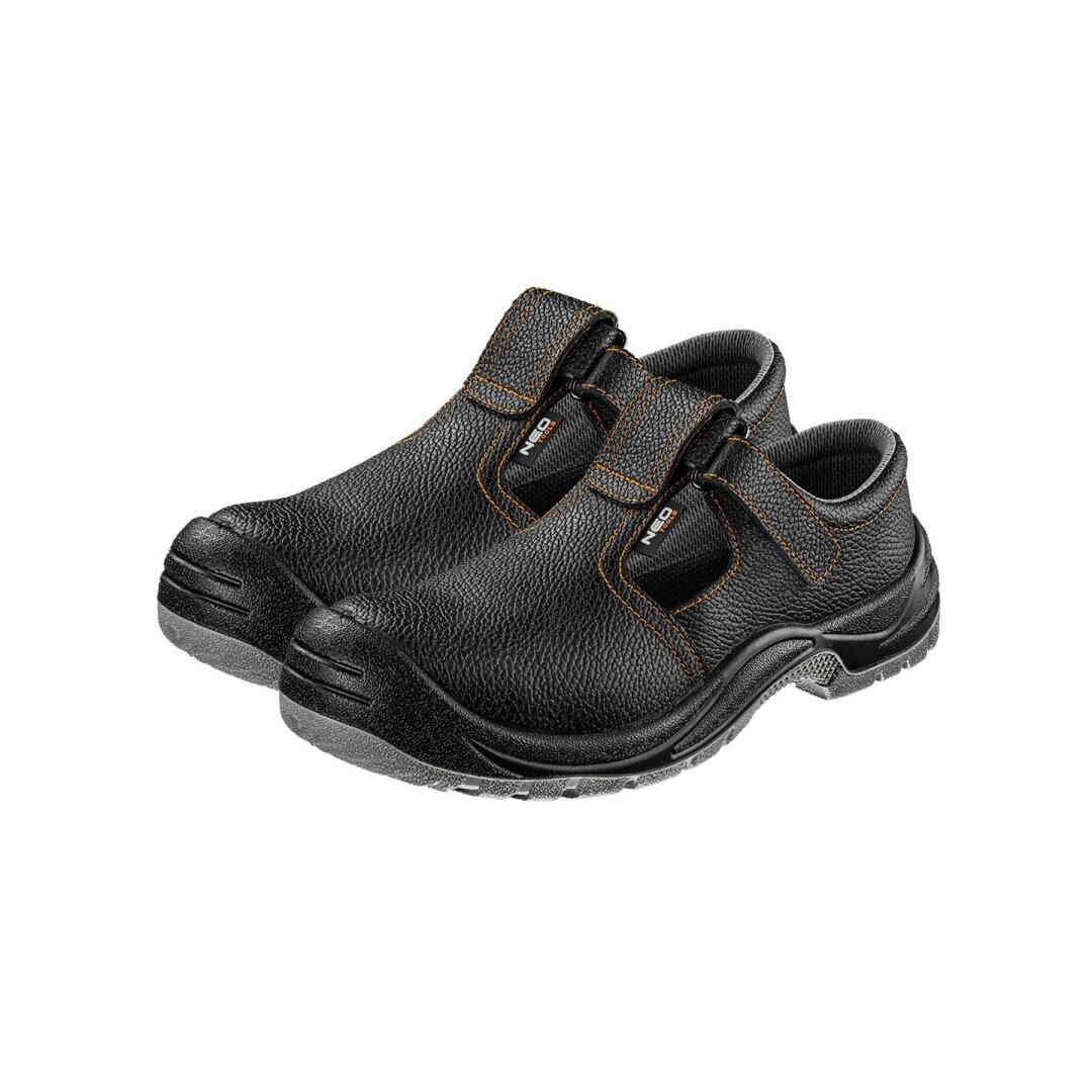 Odinės basutės S1 FO, plienine nosimi, dydis 46 Odinės basutės S1 FO, plienine nosimi, dydis 46