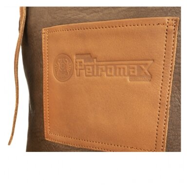 Odinė prijuostė Petromax Buff su kryžminiais nugaros diržais 5 Odinė prijuostė Petromax Buff su kryžminiais nugaros diržais 5