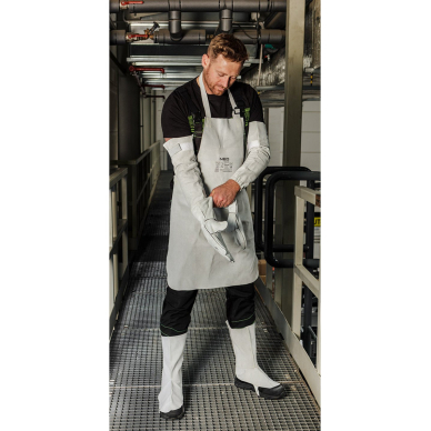 Odinė suvirinimo prijuostė 60 x 90 cm 2