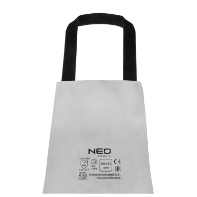 Odinė suvirinimo prijuostė 60 x 90 cm, medvilninės juostelės 7