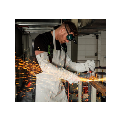 Odinė suvirinimo rankos apsauga 5 Odinė suvirinimo rankos apsauga 5