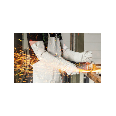 Odinė suvirinimo rankos apsauga 6 Odinė suvirinimo rankos apsauga 6