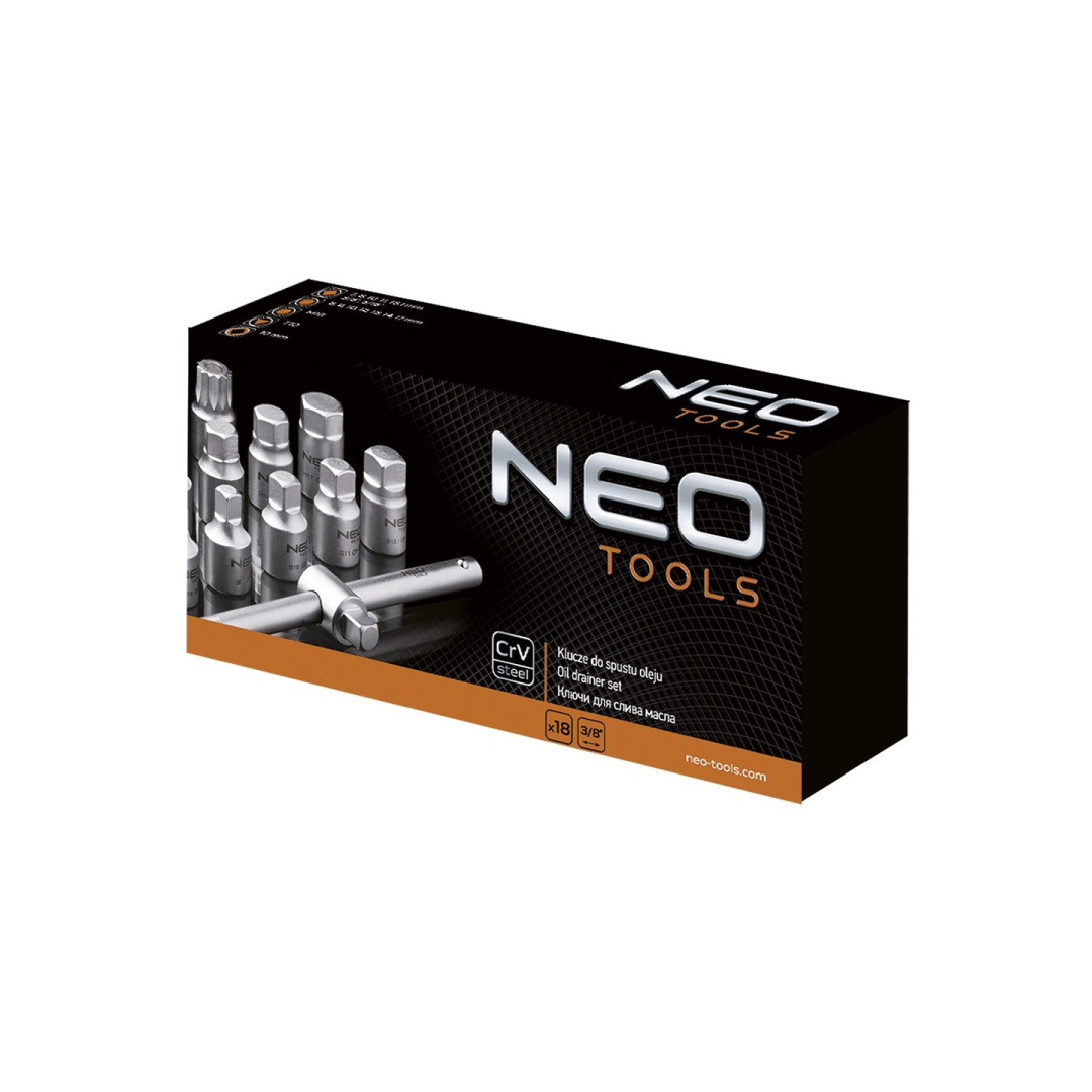 Oil drainer set 18vnt, 3/8" 2 Oil drainer set 18vnt, 3/8" 2