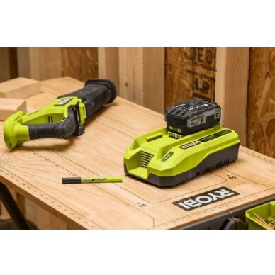 Akumuliatorių kroviklis Ryobi RC1836112, 18V 2 Akumuliatorių kroviklis Ryobi RC1836112, 18V 2