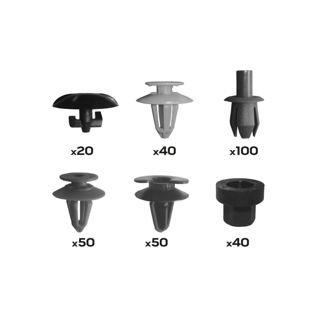 Opel Automobilio apdailos tvirtinimo elementai, 300 vnt. rinkinys 8 Opel Automobilio apdailos tvirtinimo elementai, 300 vnt. rinkinys 8