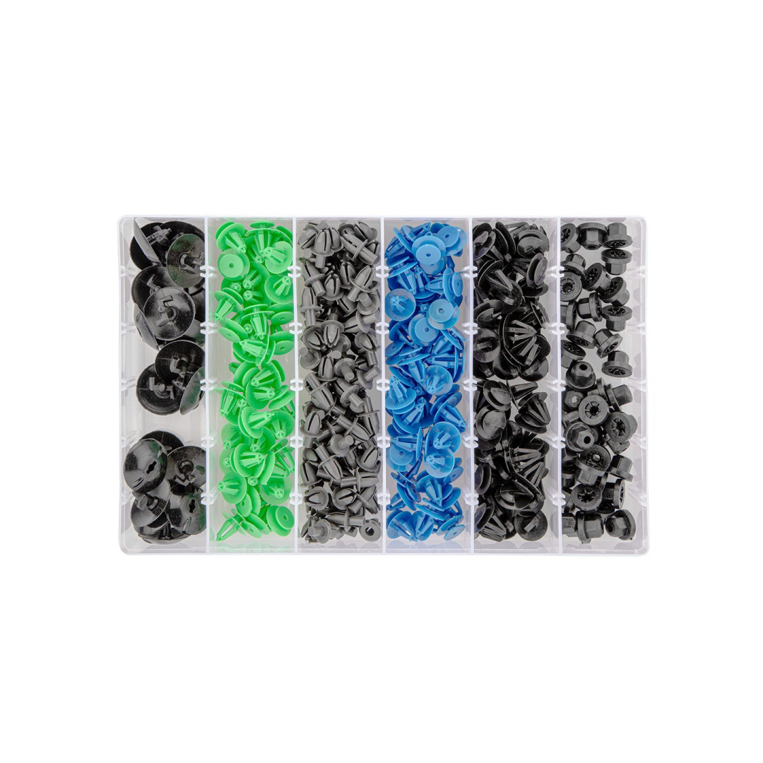 Opel Automobilio apdailos tvirtinimo elementai, 300 vnt. rinkinys Opel Automobilio apdailos tvirtinimo elementai, 300 vnt. rinkinys