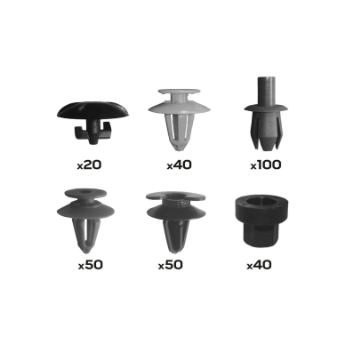 Opel Automobilio apdailos tvirtinimo elementai, 300 vnt. rinkinys 8