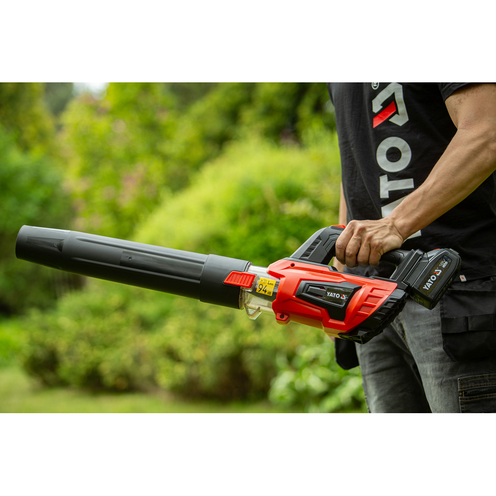 Oro pūstuvas akumuliatorinis | 18V + 4 AH + kroviklis (YT-85176) 2 Oro pūstuvas akumuliatorinis | 18V + 4 AH + kroviklis (YT-85176) 2