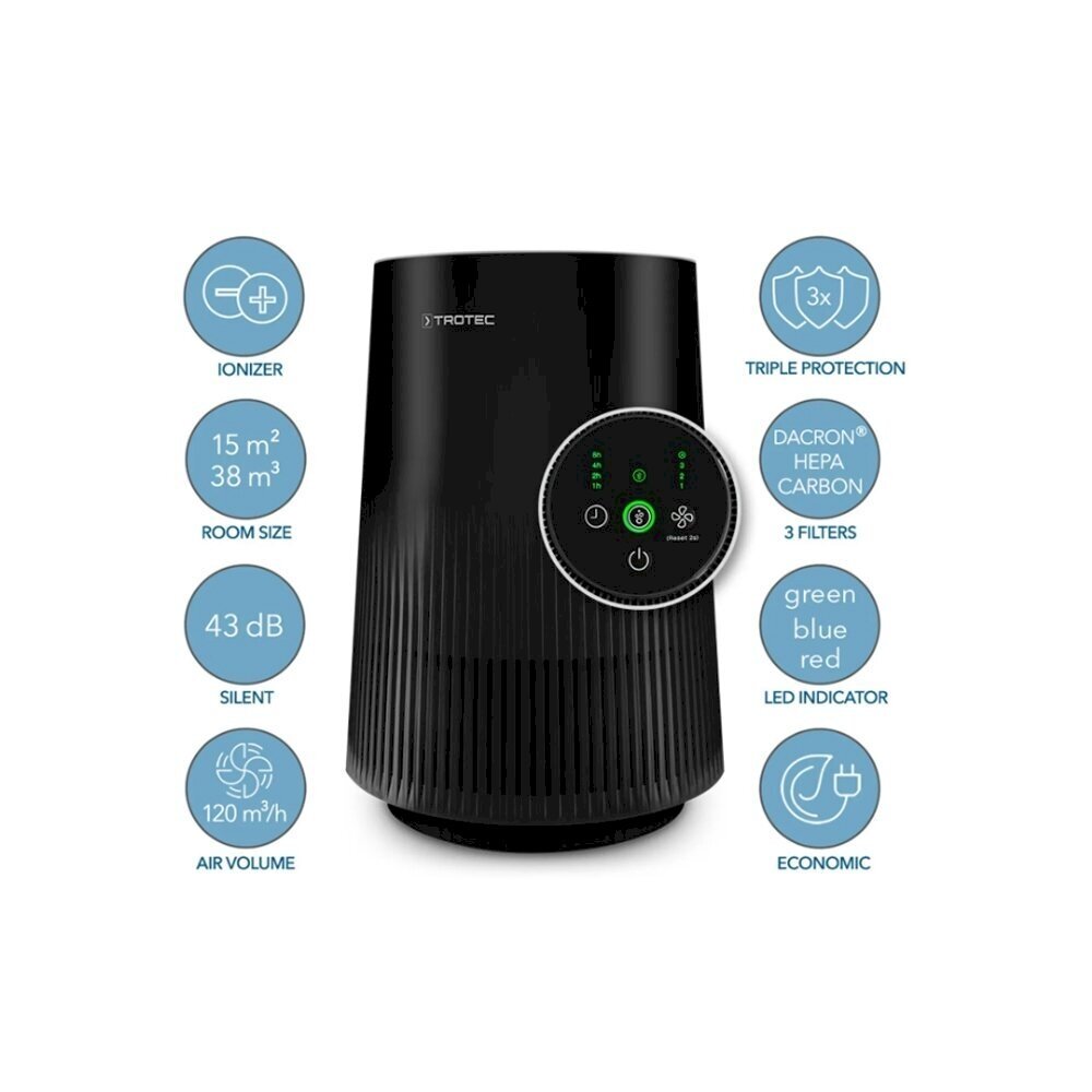 Oro valytuvas Trotec AirgoClean 11 E su HEPA filtru 4 Oro valytuvas Trotec AirgoClean 11 E su HEPA filtru 4
