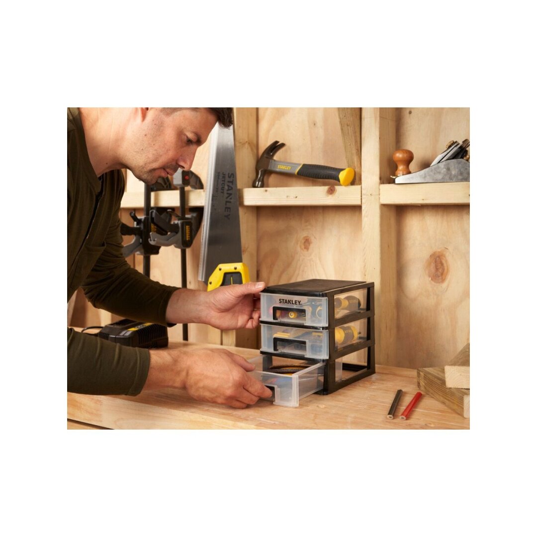 Organaizeris su stalčiukais 21,7x19x15,1 cm 2 Organaizeris su stalčiukais 21,7x19x15,1 cm 2