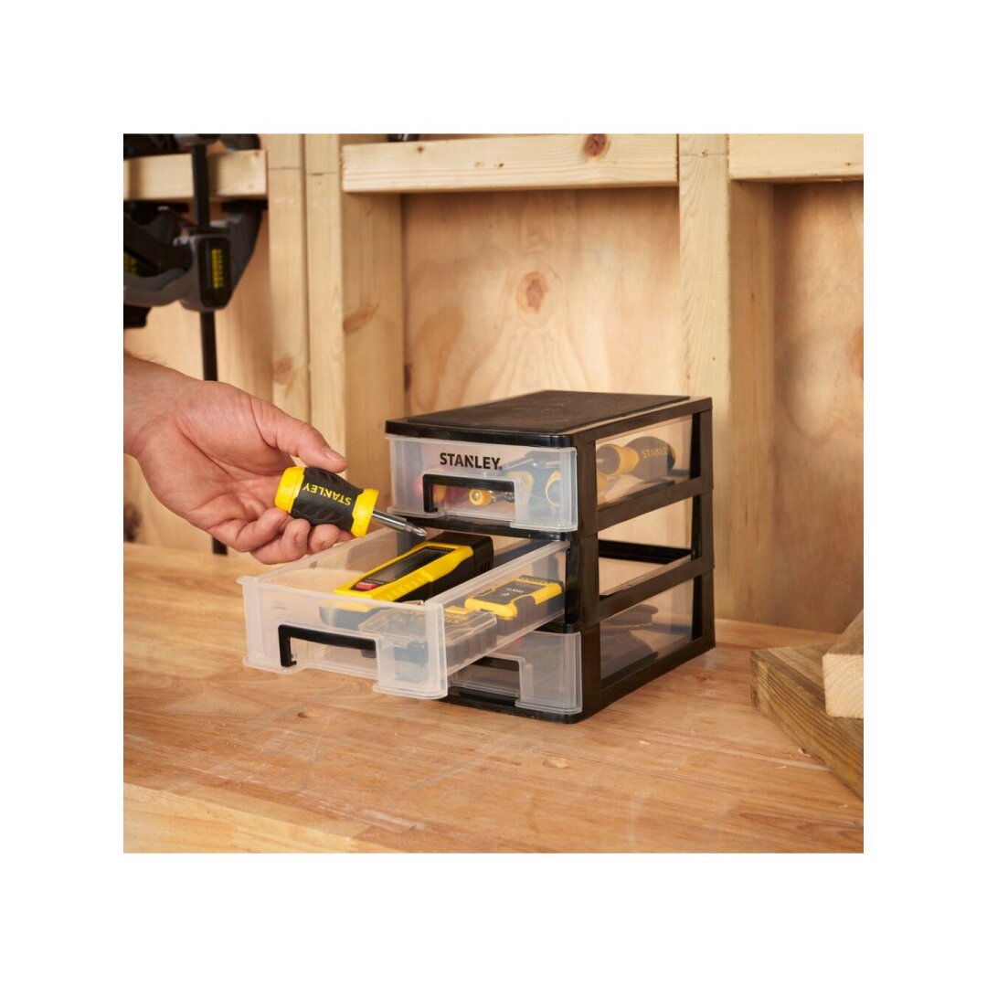 Organaizeris su stalčiukais 21,7x19x15,1 cm 3