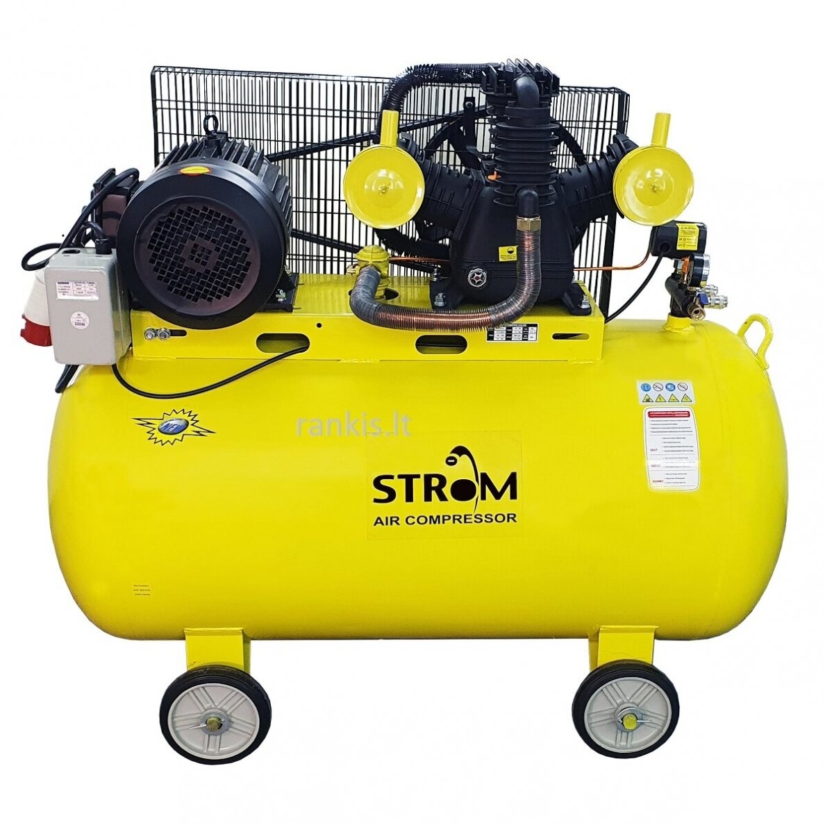 ORO KOMPRESORIUS 350L, (3 CIL.) 7.5 KW, 380V, 12.5BAR STROM ORO KOMPRESORIUS 350L, (3 CIL.) 7.5 KW, 380V, 12.5BAR STROM