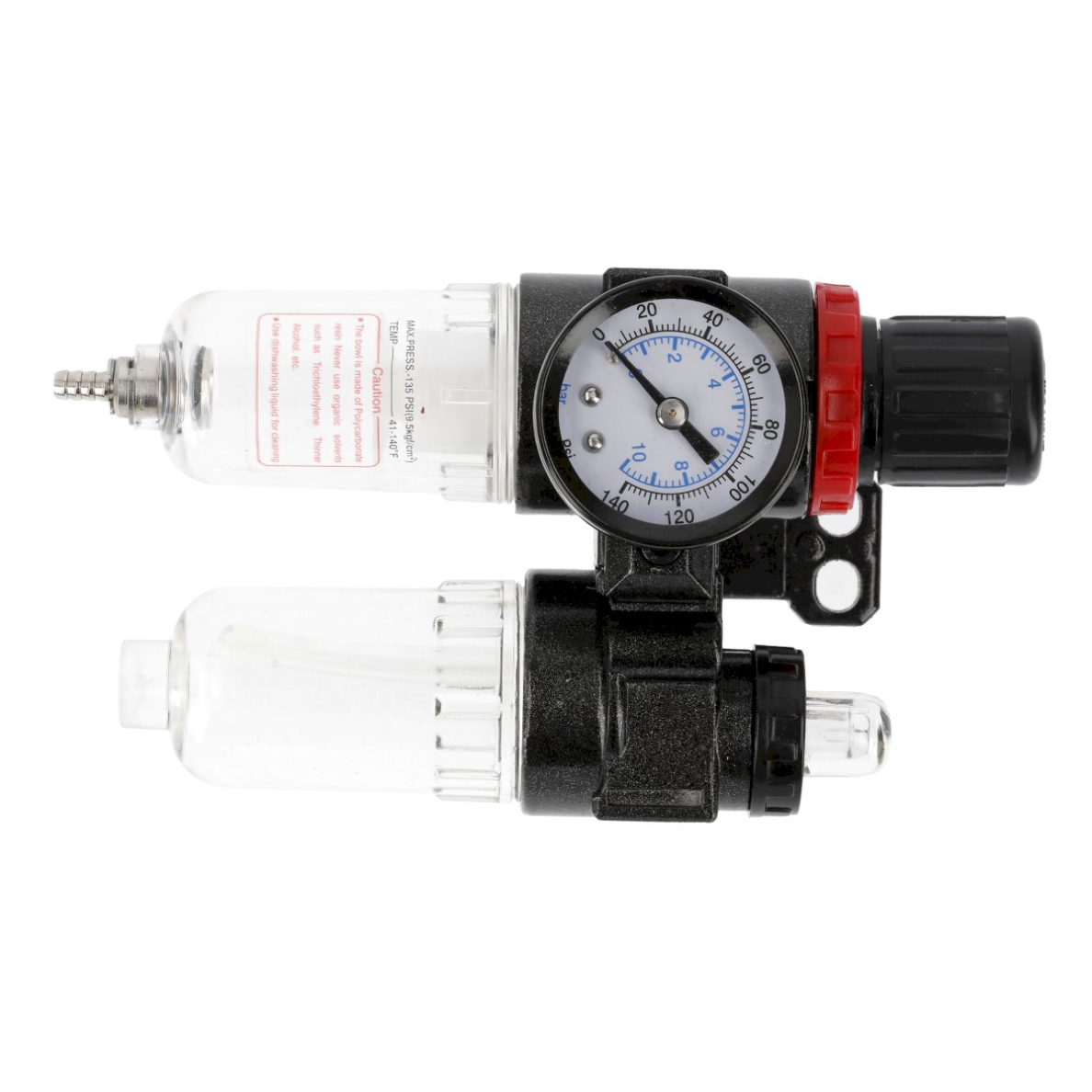 Oro srauto reguliatorius su tepaline 1/4", HOGERT HT4R874