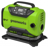Akumuliatorinis oro kompresorius Greenworks G24IN, 24 V, (tik įrankis)