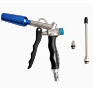 Orinis nupūtėjas su oro srauto reguliatoriumi