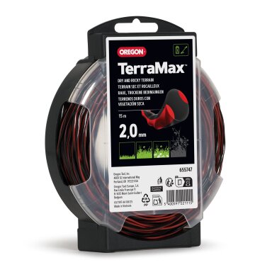 Oregon Terramax pjovimo valas 2,0mm/15m Oregon Terramax pjovimo valas 2,0mm/15m