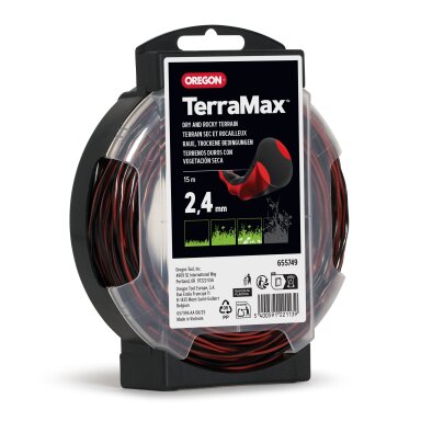 Oregon Terramax pjovimo valas 2,4mm/15m Oregon Terramax pjovimo valas 2,4mm/15m