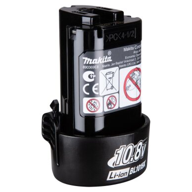 Akumuliatorius Makita BL1015K, 1913U9-9, 10,8V, 1,5Ah 2