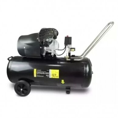 Oro kompresorius PANSAM A077070, 2,3 KW, 8 bar, 100L 1 Oro kompresorius PANSAM A077070, 2,3 KW, 8 bar, 100L 1