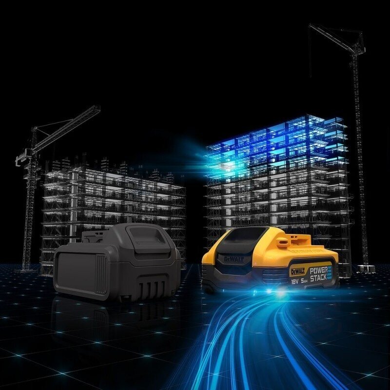 Akumuliatorius DeWALT Powerstack DCBP518-XJ, 18 V, li-ion, 5Ah 3 Akumuliatorius DeWALT Powerstack DCBP518-XJ, 18 V, li-ion, 5Ah 3