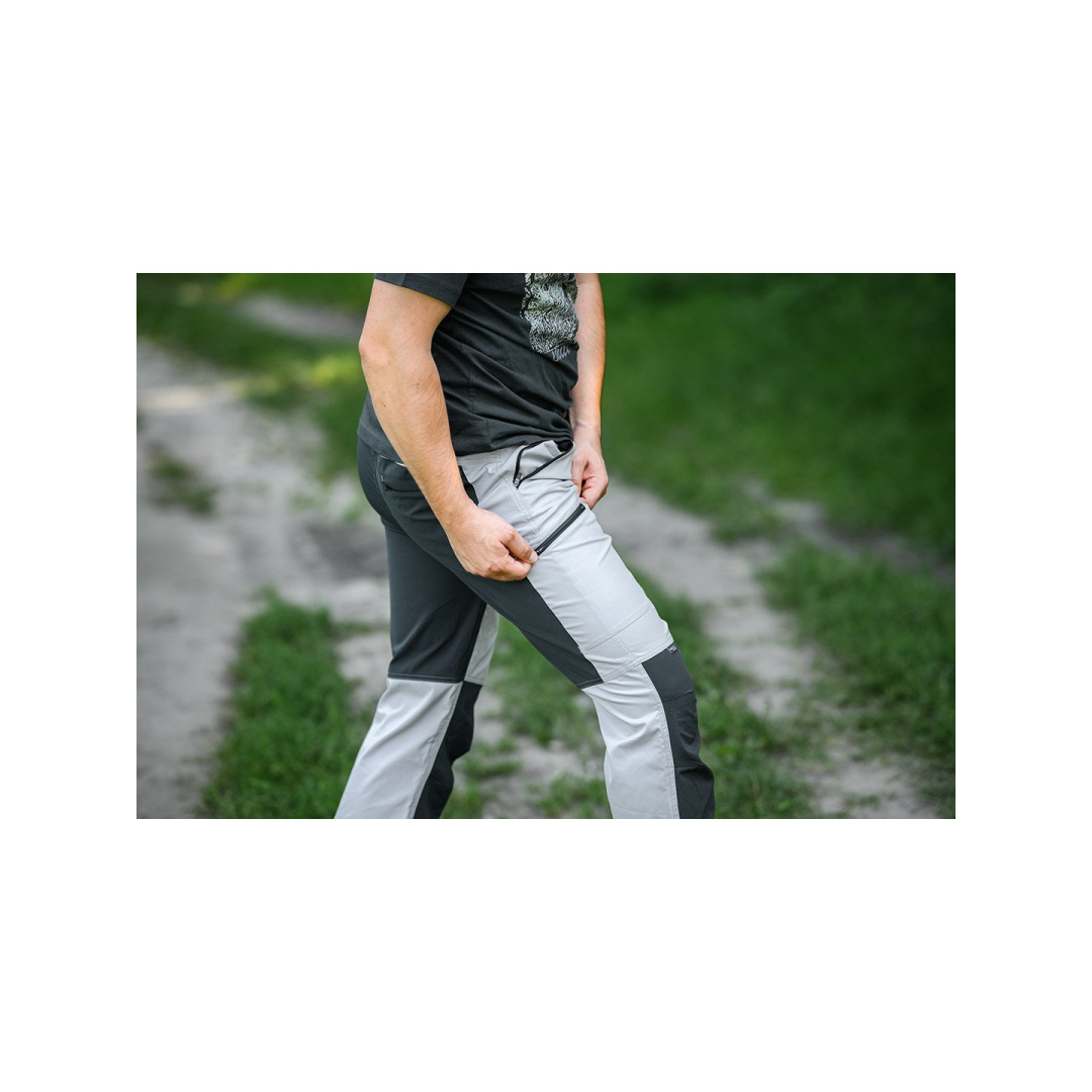 OUTDOOR darbinės kelnės, 4 krypčių, šviesios, dydis XL 5 OUTDOOR darbinės kelnės, 4 krypčių, šviesios, dydis XL 5