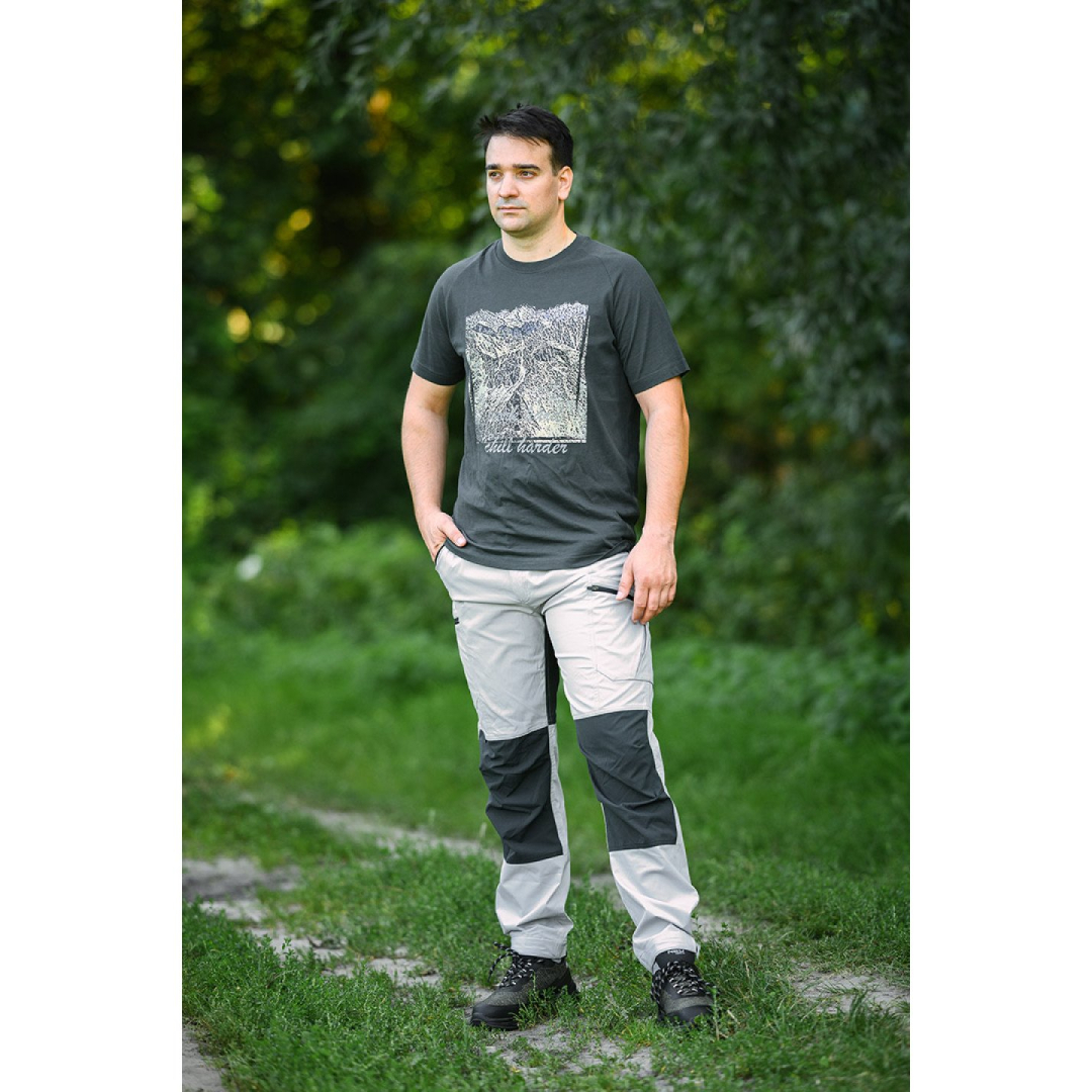 OUTDOOR darbinės kelnės, 4 krypčių, šviesios, dydis XXL 4