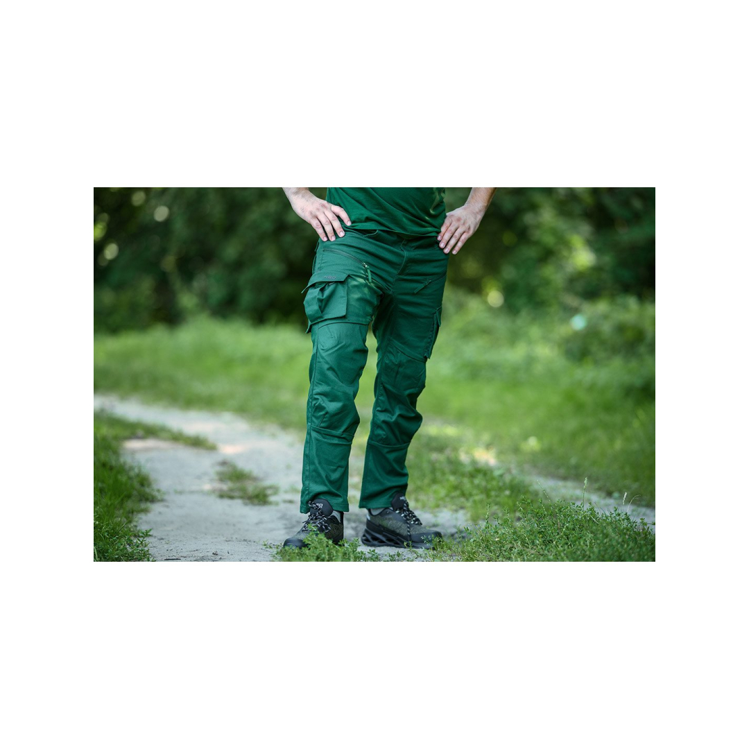 OUTDOOR darbinės kelnės, jogger tipo, žalia, dydis L 2