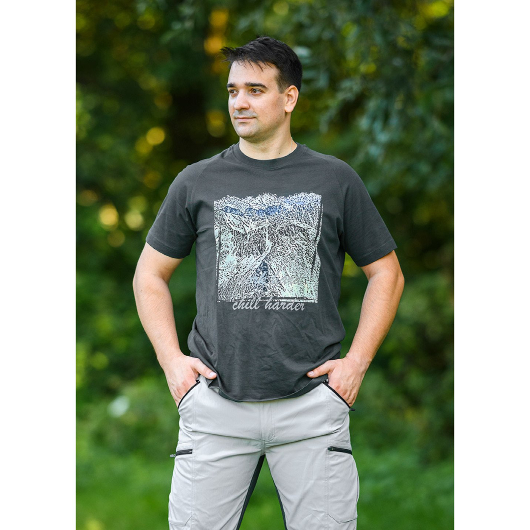 OUTDOOR marškinėliai, kalnai, XL dydis 2