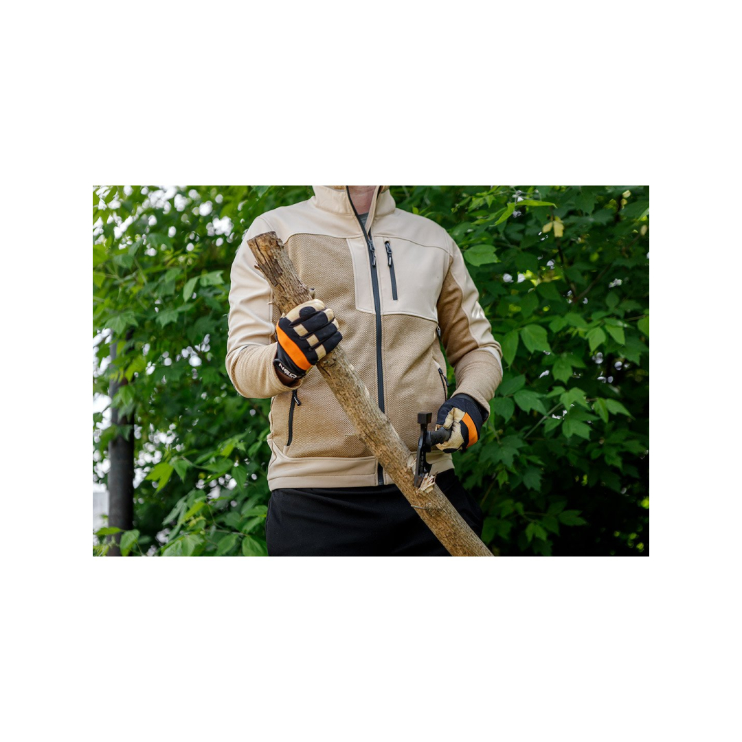 OUTDOOR minkštas džemperis, smėlio spalvos, XXXL dydis 2 OUTDOOR minkštas džemperis, smėlio spalvos, XXXL dydis 2