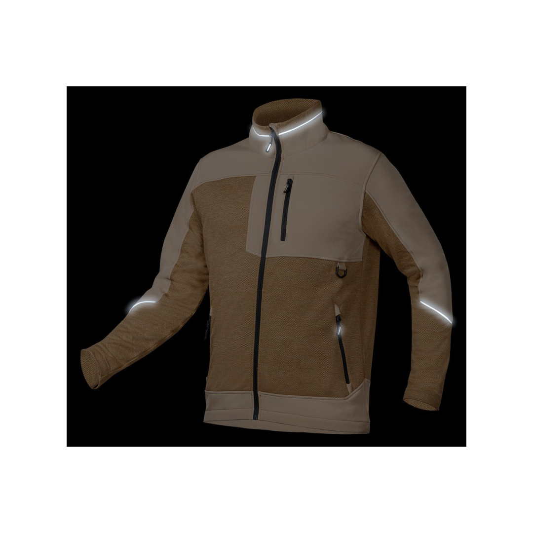 OUTDOOR minkštas džemperis, smėlio spalvos, XXXL dydis 3 OUTDOOR minkštas džemperis, smėlio spalvos, XXXL dydis 3