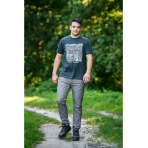 OUTDOOR darbinės kelnės, 4 krypčių, pilkos, dydis XXXL