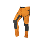 OUTDOOR darbinės kelnės, 4 krypčių ruožas, garstyčių pilka, dydis XXXL