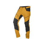 OUTDOOR darbinės kelnės, 4 kryptimis, garstyčių spalvos, dydis L