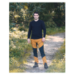 OUTDOOR darbinės kelnės, 4 kryptimis, garstyčių spalvos, dydis XL