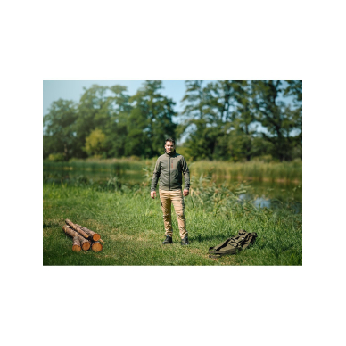 OUTDOOR darbinės kelnės, jogger tipo, smėlio spalvos, dydis XL 5