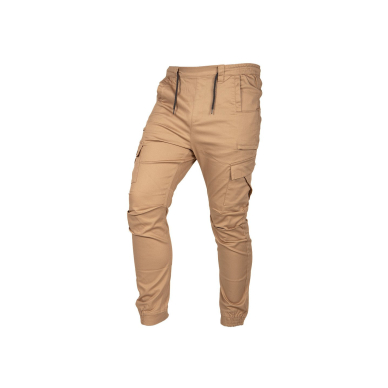 OUTDOOR darbinės kelnės, jogger tipo, smėlio spalvos, dydis XL