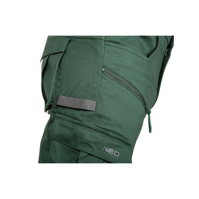 OUTDOOR darbinės kelnės, jogger tipo, žalia, dydis XXL 5
