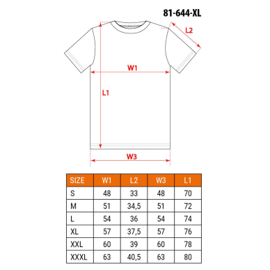 OUTDOOR marškinėliai, miško, XL dydžio 8 OUTDOOR marškinėliai, miško, XL dydžio 8