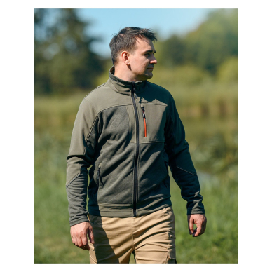 OUTDOOR minkšta striukė, žalia, XL dydis 1