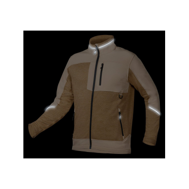 OUTDOOR minkštas džemperis, smėlio spalvos, XXXL dydis 3