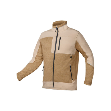 OUTDOOR minkštas džemperis, smėlio spalvos, XXXL dydis