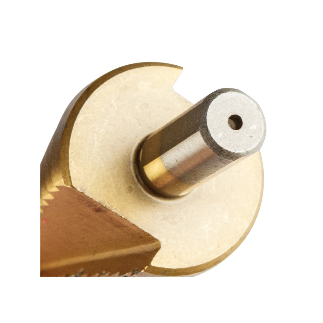 Pakopiniai grąžtai: 4-12, 4-20, 4-32 mm, alavo, 3 vnt. 7