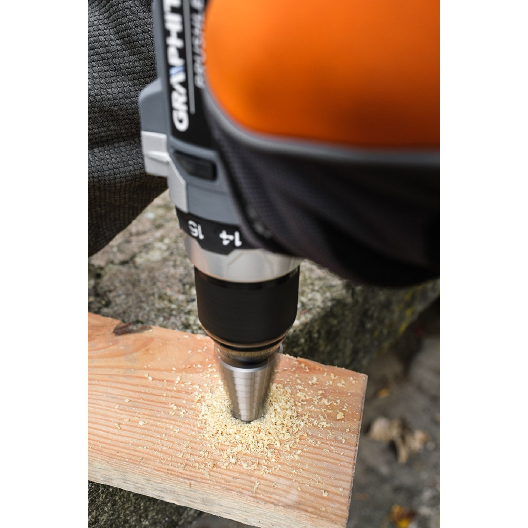 Pakopinis grąžtas 4-32 mm 3 Pakopinis grąžtas 4-32 mm 3