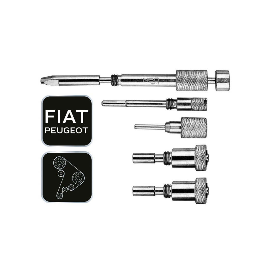 Paskirstymo veleno fiksavimo komplektas - Fiat/Peugeot dyzeliniam varikliui 7