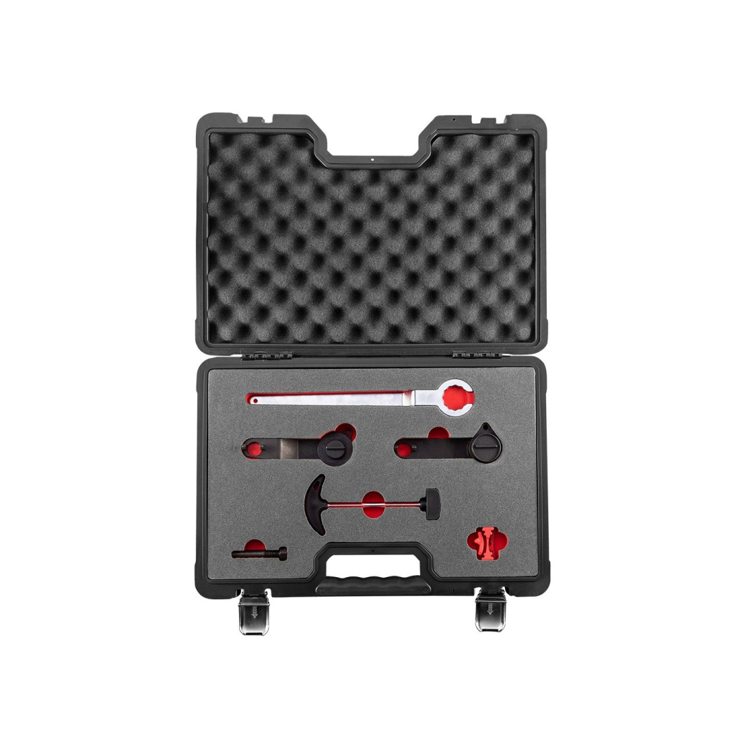 Paskirstymo veleno fiksavimo komplektas - VAG benzininiam varikliui 1.2/1.4 TSI/TFSI/TGI 1 Paskirstymo veleno fiksavimo komplektas - VAG benzininiam varikliui 1.2/1.4 TSI/TFSI/TGI 1