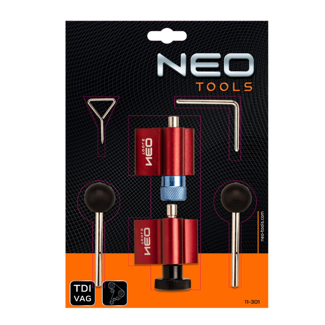 Paskirstymo veleno fiksavimo komplektas, VAG diesel, 6 vnt. 1